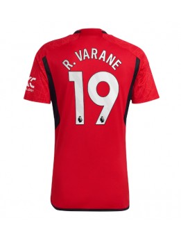 Billige Manchester United Raphael Varane #19 Hjemmedrakt 2023-24 Kortermet